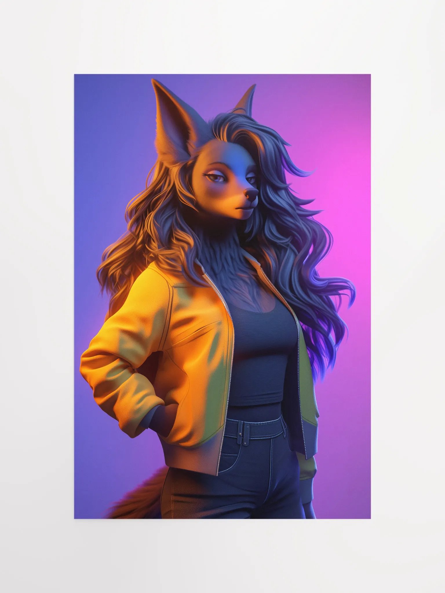 Foxy Fashionista Poster product image (4)