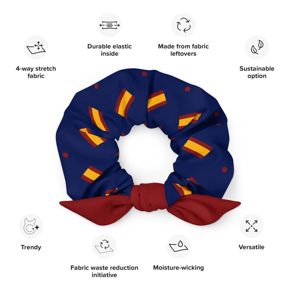 Spain Scrunchie with Bow product image (12)