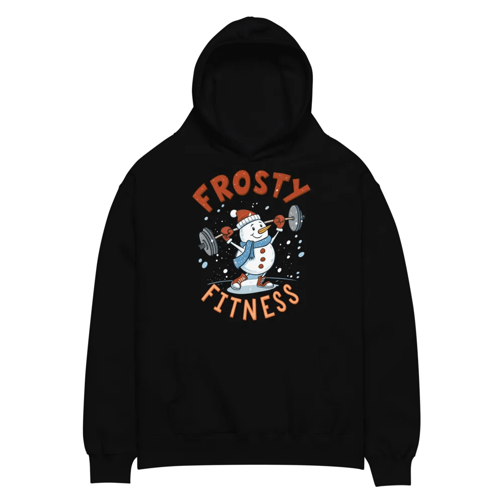 Frosty Fitness Snowman Hoodie product image (6)
