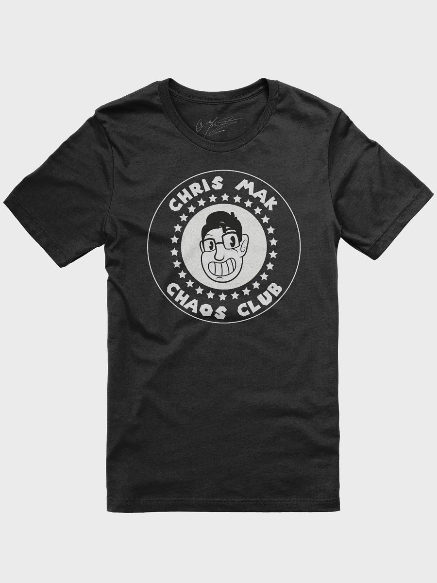 CHAOS CLUB Dark Shirt (unisex) product image (1)