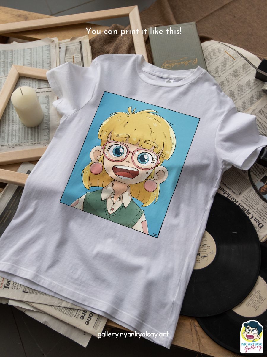 Cute Portrait 1 - Lily | Digital product image (9)