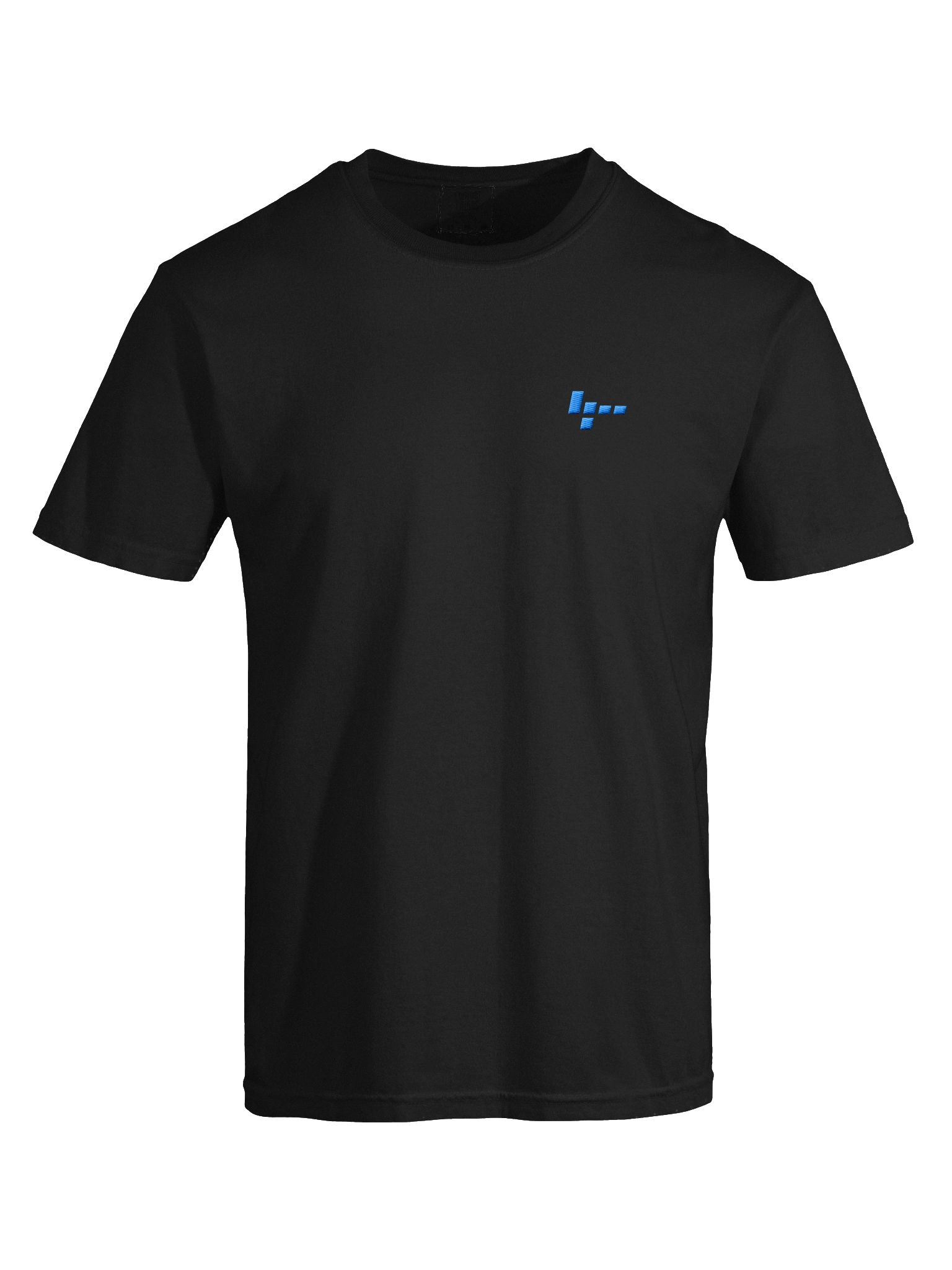 Pwned Icon Blue Logo Tee - Embroidered product image (7)