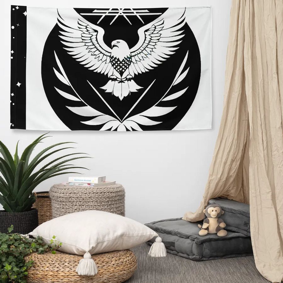 Majestic Eagle All-Over Flag product image (5)