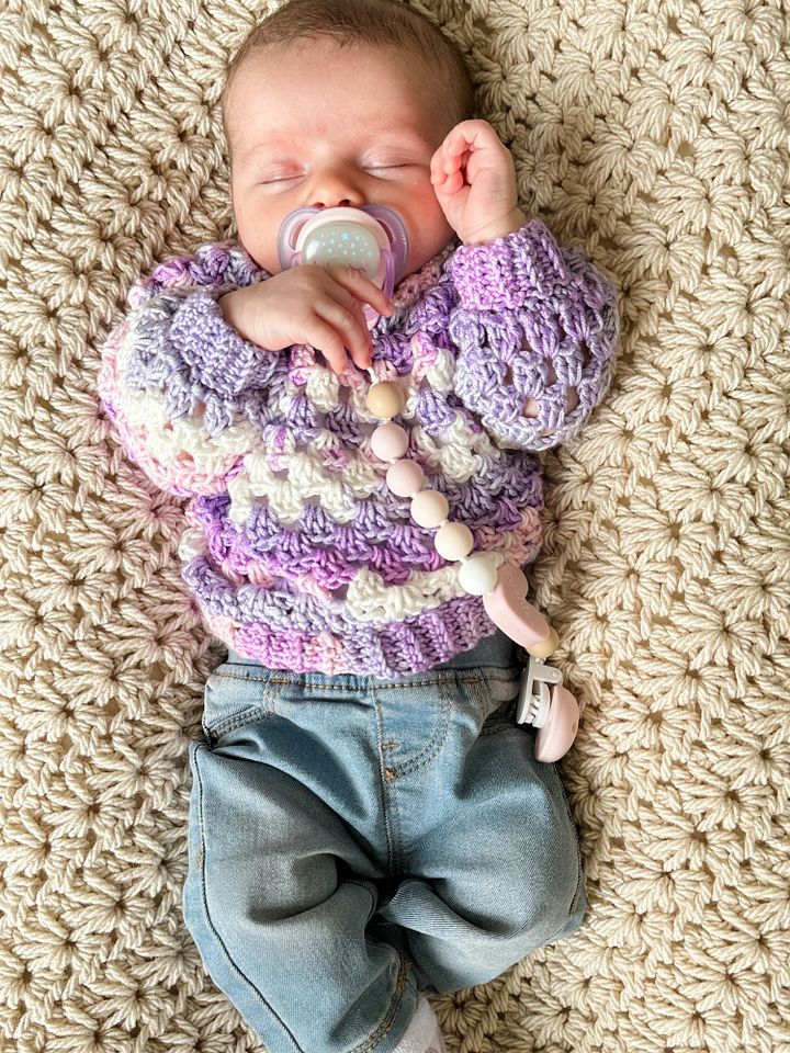 Mini Pop Pullover Crochet Pattern product image (1)