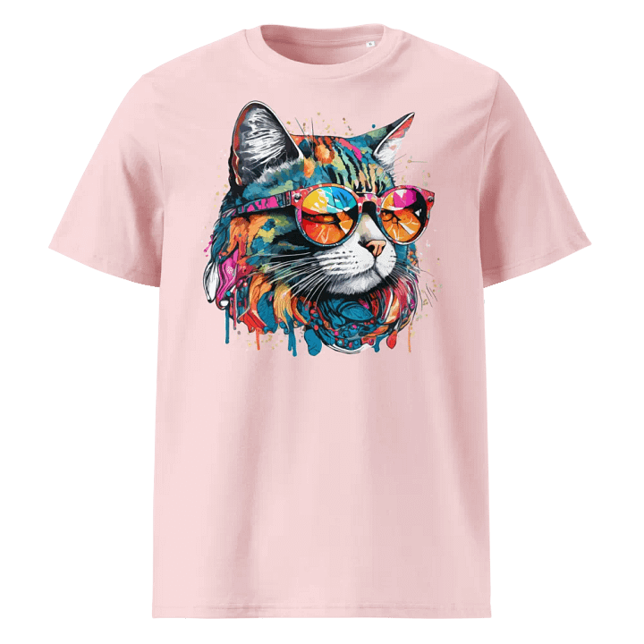 Colorsplash Hippie Katze 8 , Shirt product image (1)