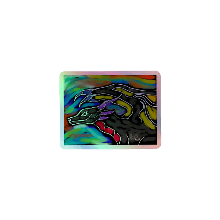 Colorful Dragon (Holo-Stickers) product image (1)