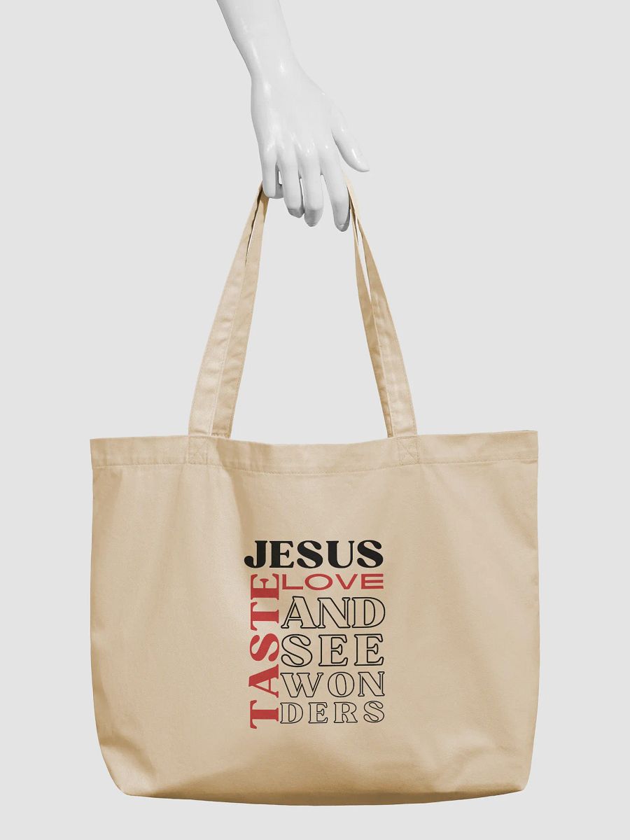 Taste JESUS Love Eco Tote bag product image (2)