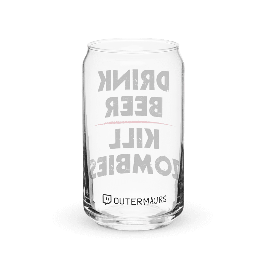 Drink Beer Kill Zombies Glass product image (3)