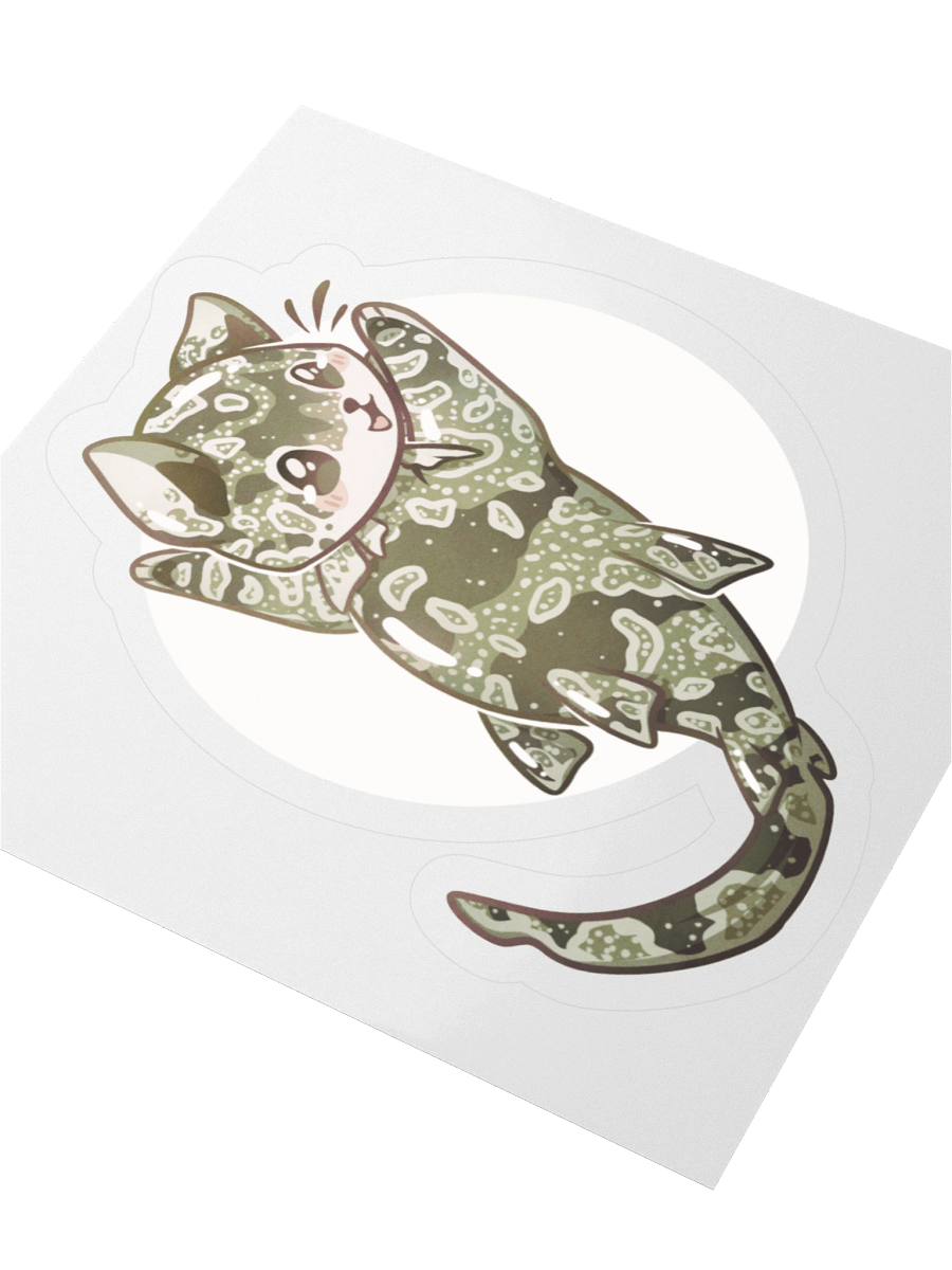 CATSHARK - Spotted wobbegong shark - sticker product image (3)