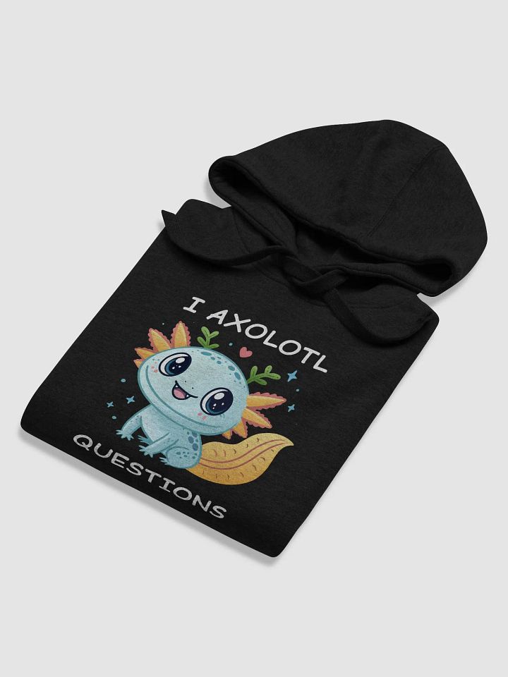 I Axolotl Questions Love Unisex Hoodie product image (7)