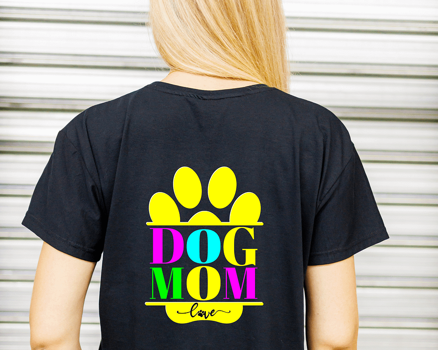 Dog Mom T-shirts, Paws of Love product image (1)