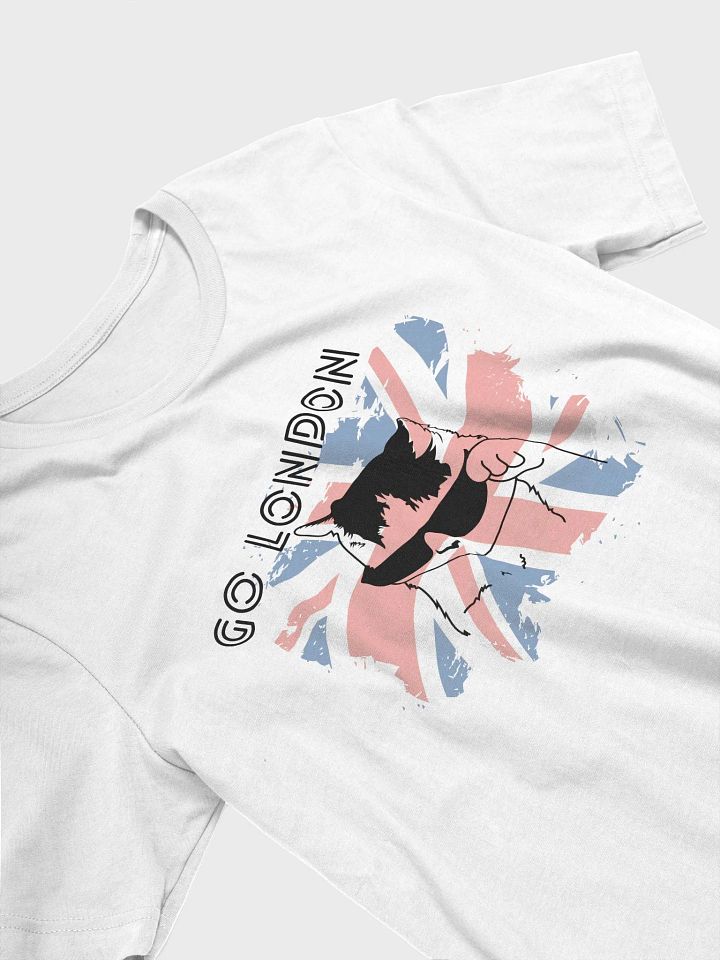 Go London Tee | Cool Cat in the UK T-Shirt product image (2)