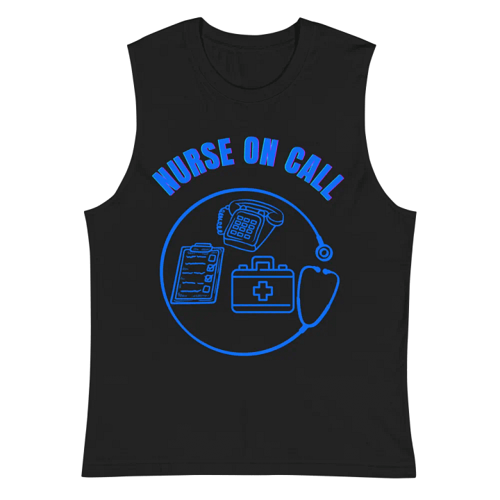 Nurse On Call Muscle Tank product image (3)
