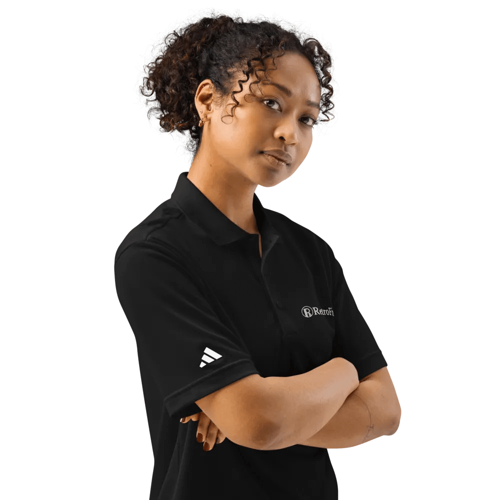 RetroFix Polo White Logo product image (9)