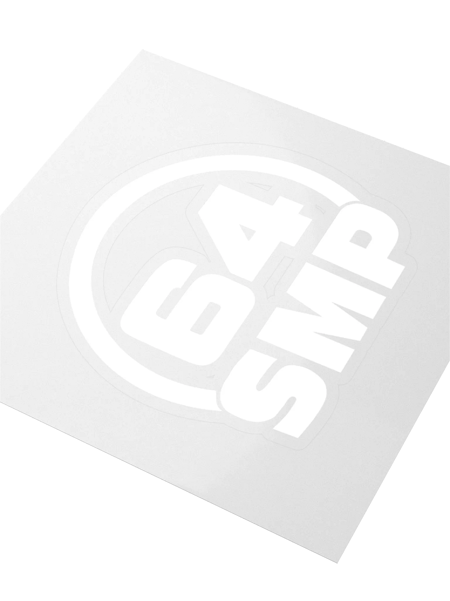 Channel 64 White Watermark Sticker product image (3)