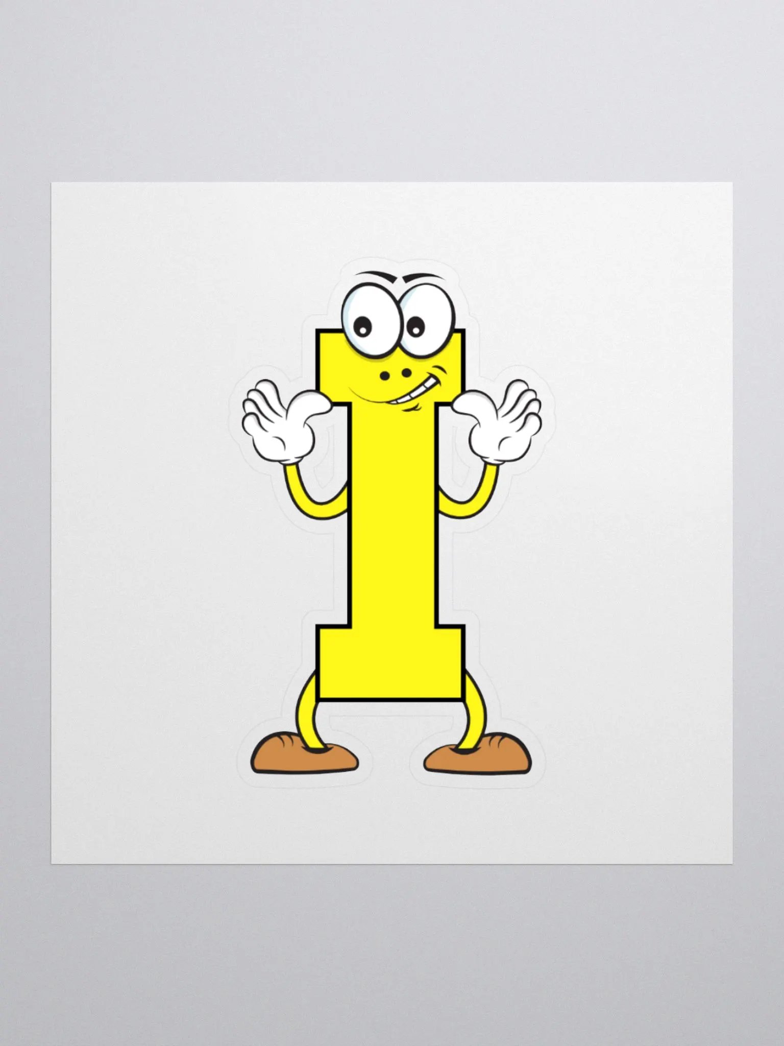 I Cartoon Character Sticker product image (1)