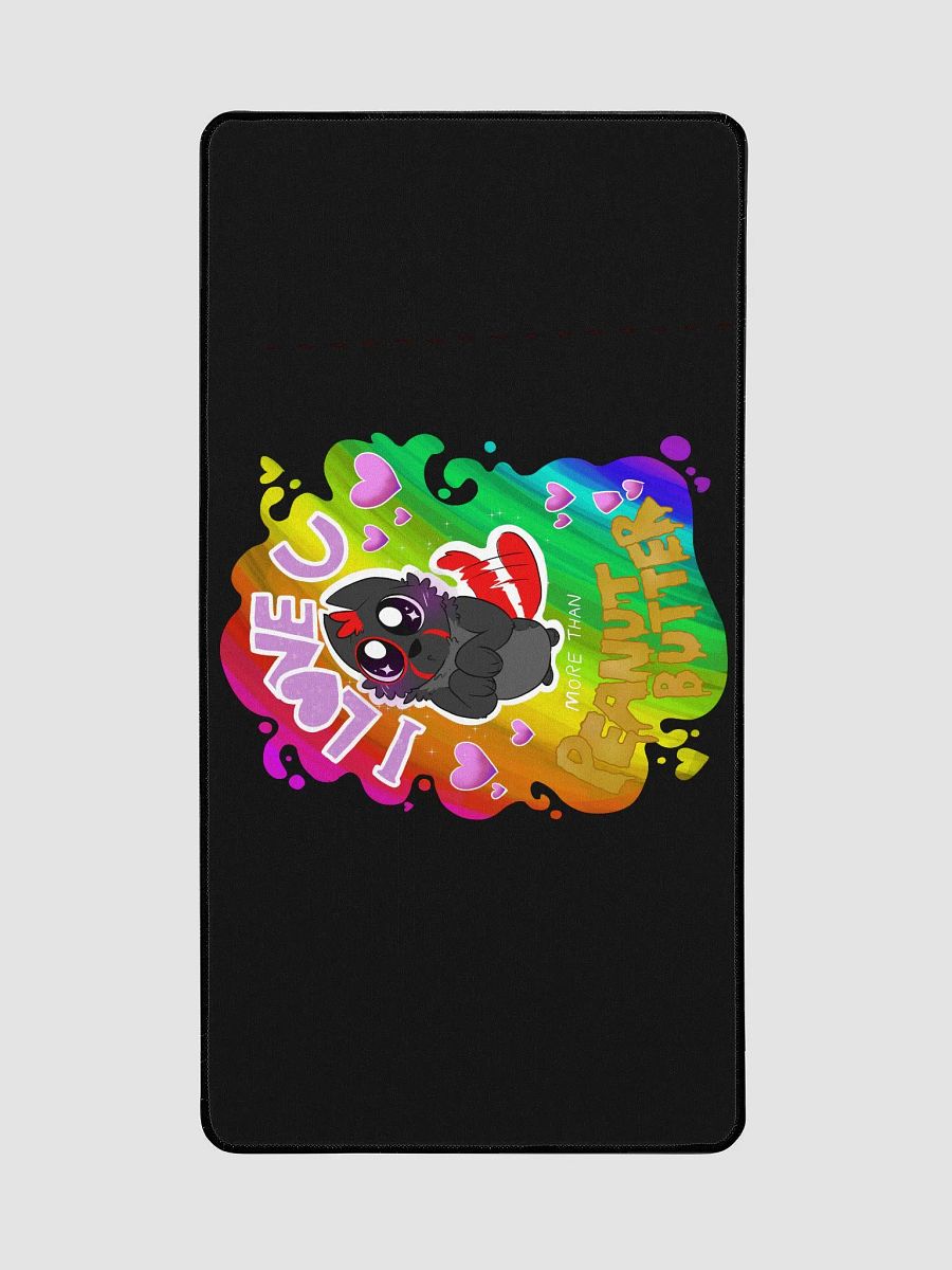Fury Loves You Pride Desk Mat 15.5