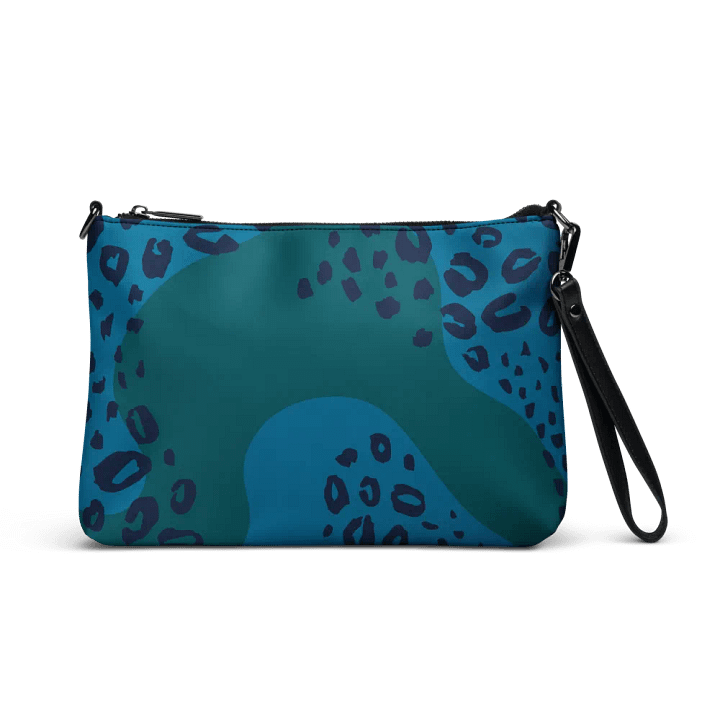 Teal Leopard Allure Crossbody Bag product image (1)