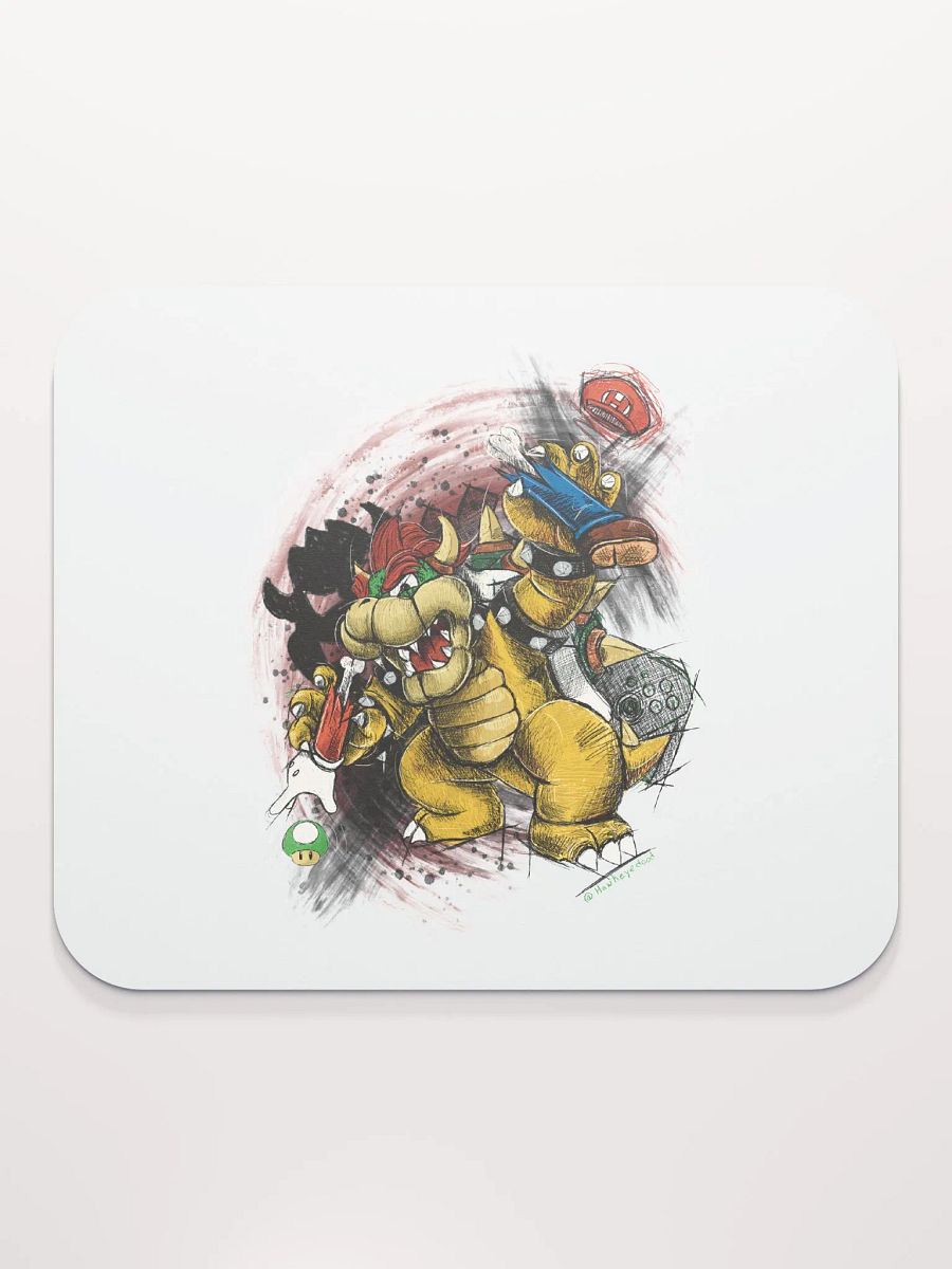 Bowser by StephyJ Mouse Pad product image (2)
