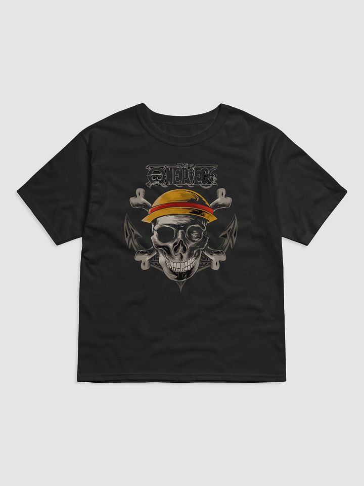 One Piece Skull and Bones Relaxed T-Shirt product image (1)