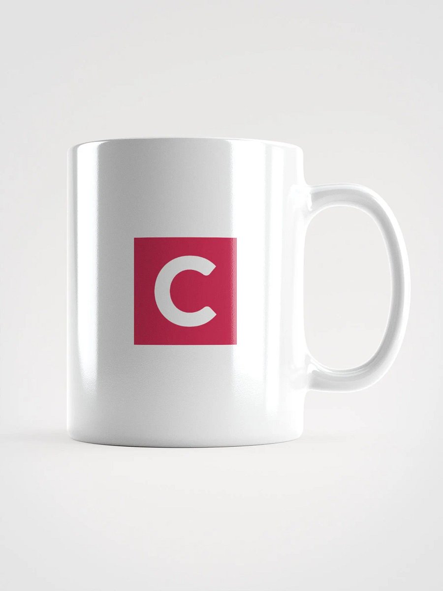 C-Block White Coffee Mug product image (3)
