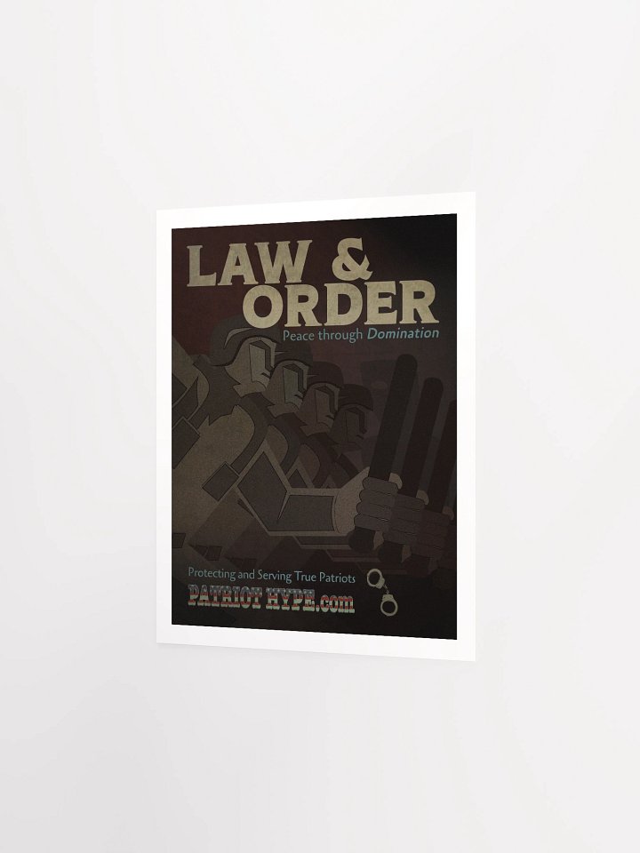 Poster: Patriot Hype - Law & Order product image (10)