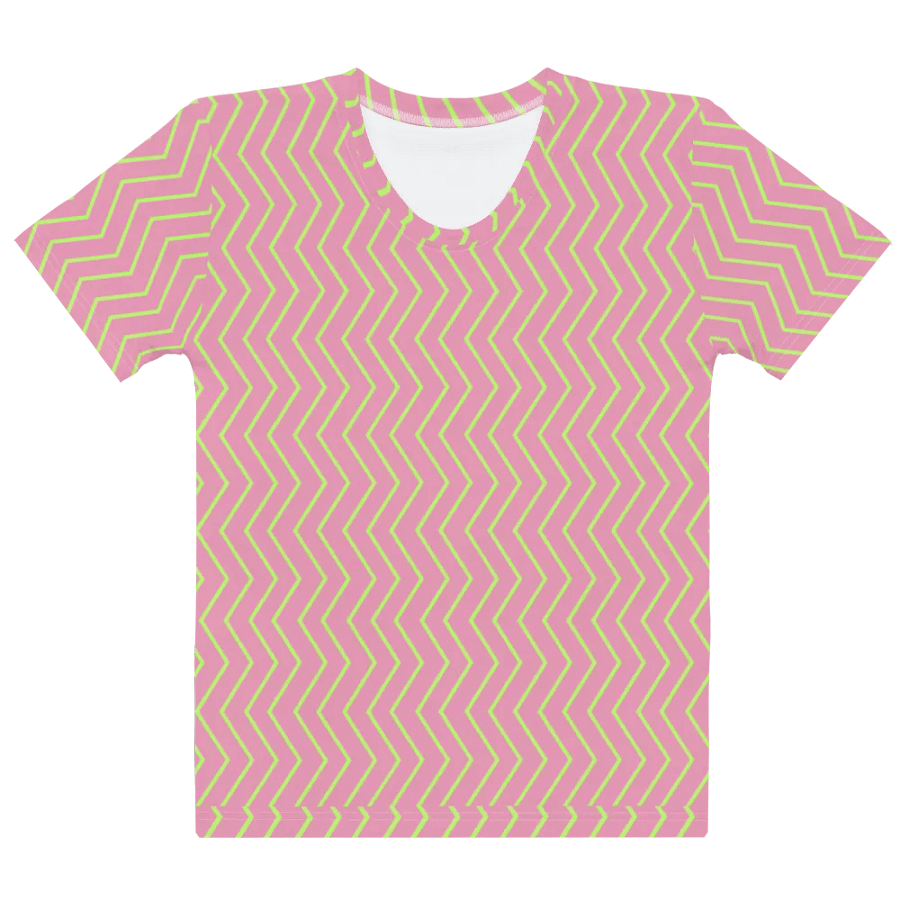 Zigzag Zest Women's Crew Neck T-Shirt product image (9)