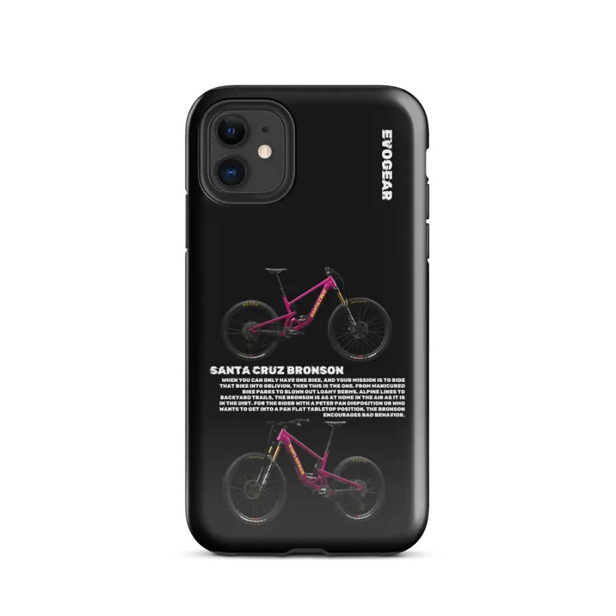 Black Bronson iPhone Case product image (2)