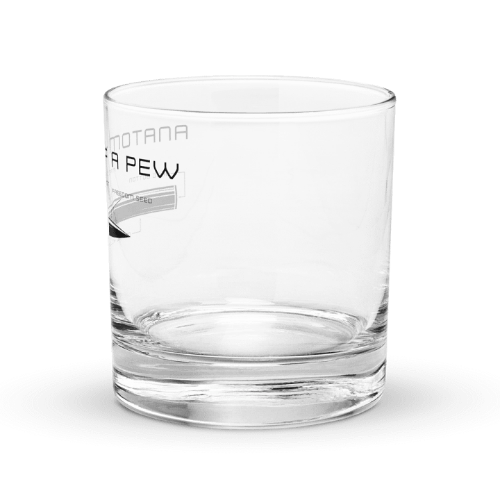 Anatomy of a Pew Rocks Glass product image (2)