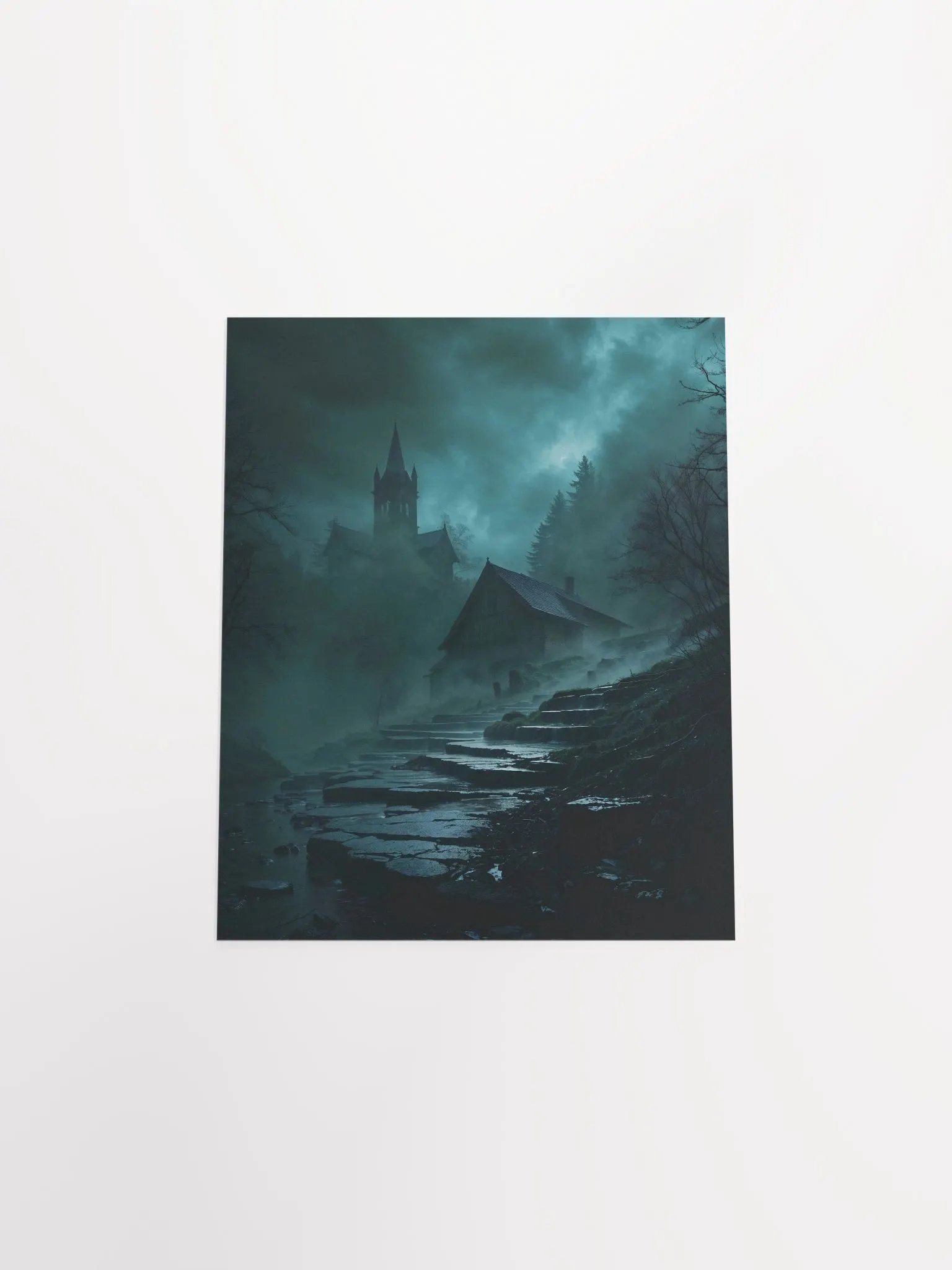 The Winding Path Matte Poster product image (51)