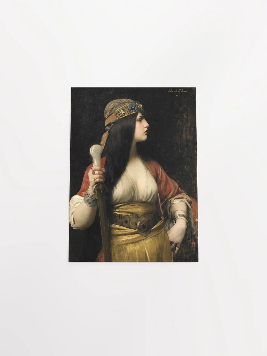 ''Judith'' by Jules Lefebvre Poster (Sizes Available) product image (4)
