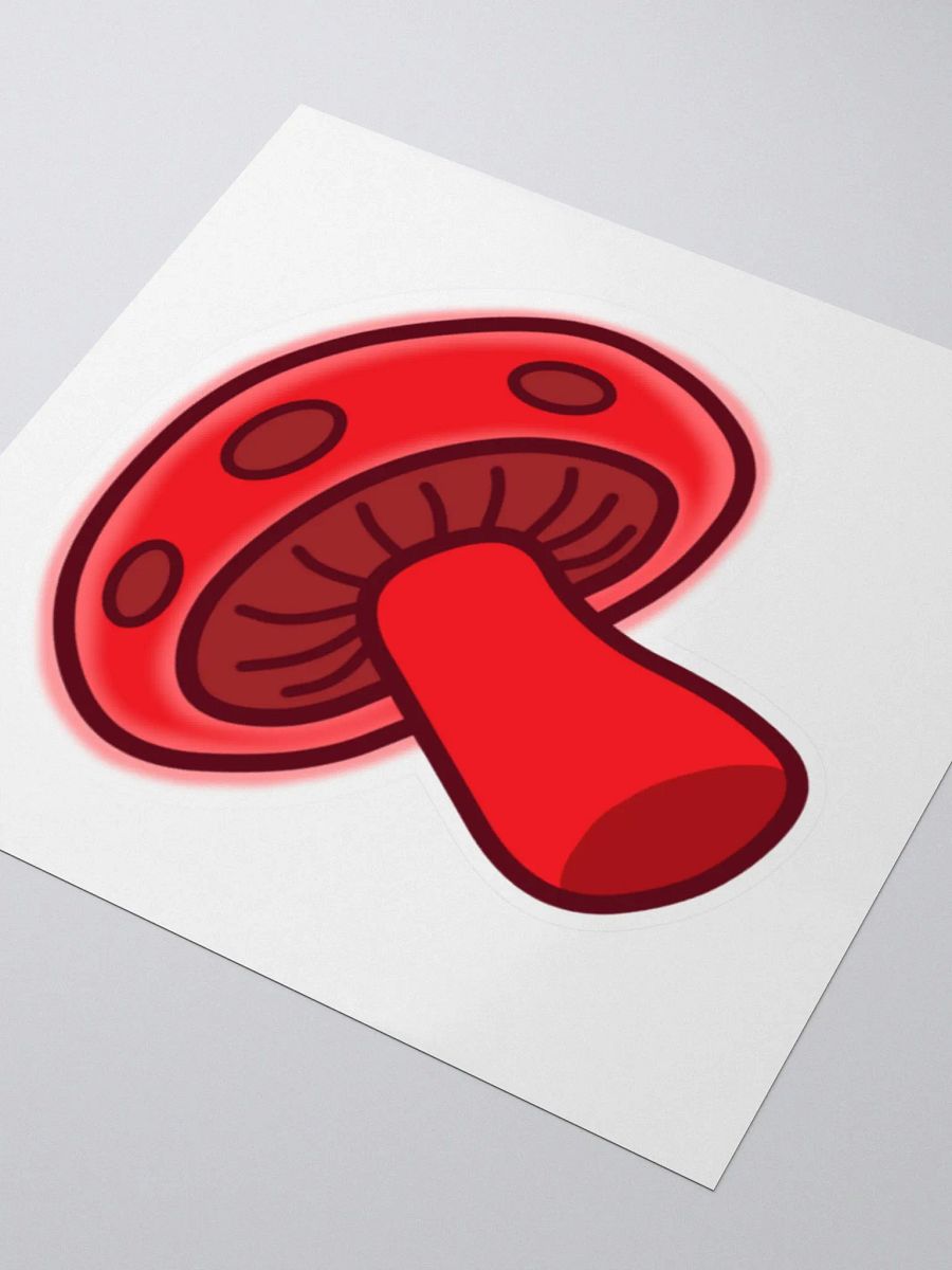 ManaMushroomRed Sticker product image (3)