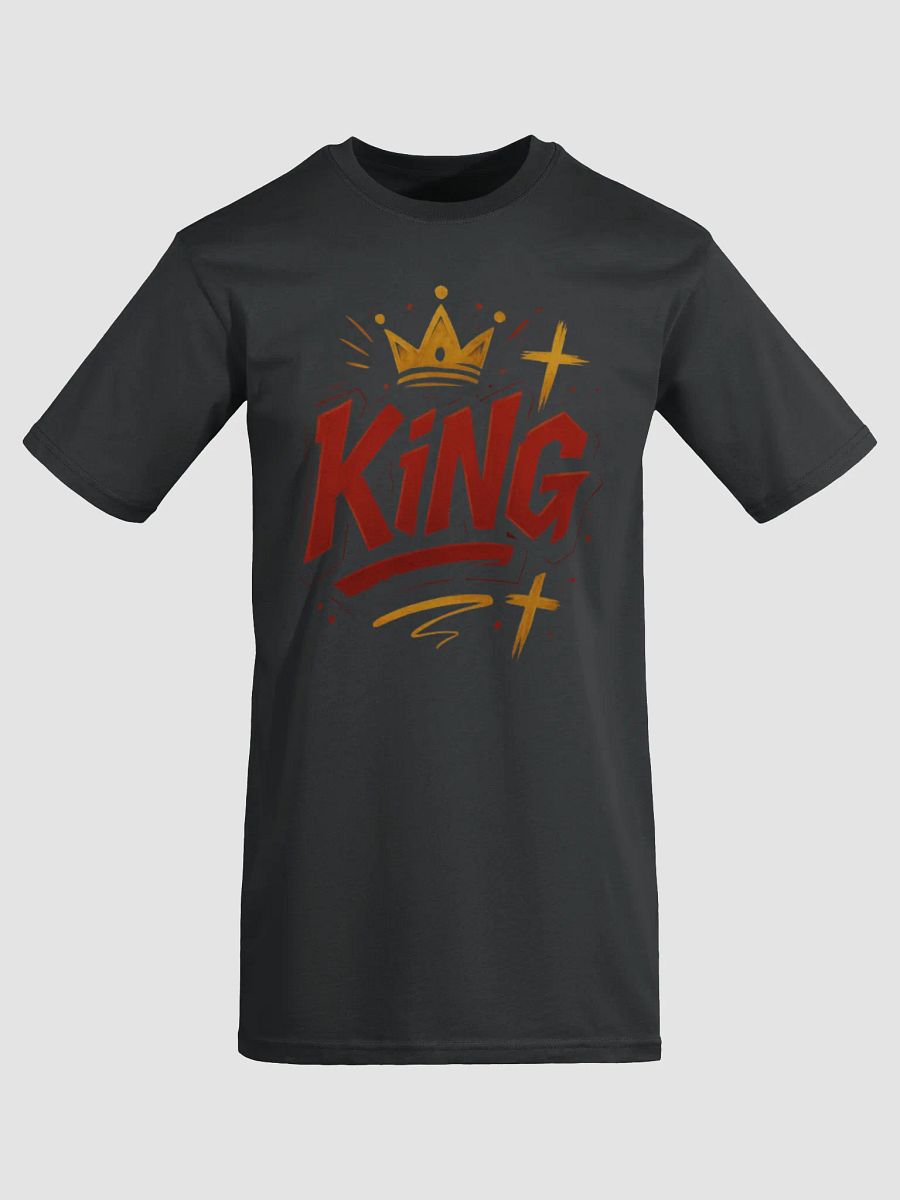 KING Status — Graffiti Heavyweight Tee (Bold Faith Edition) product image (2)