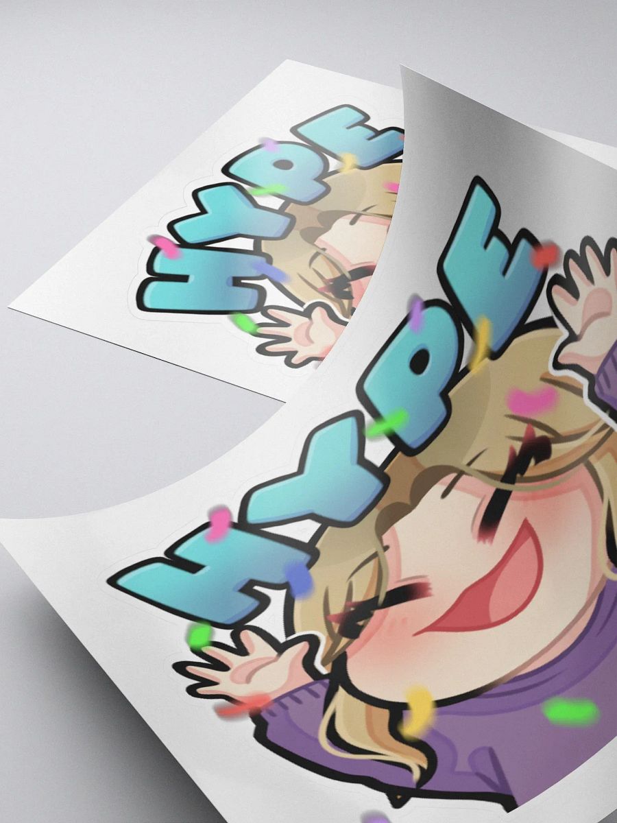Wolfie Hype Sticker product image (4)