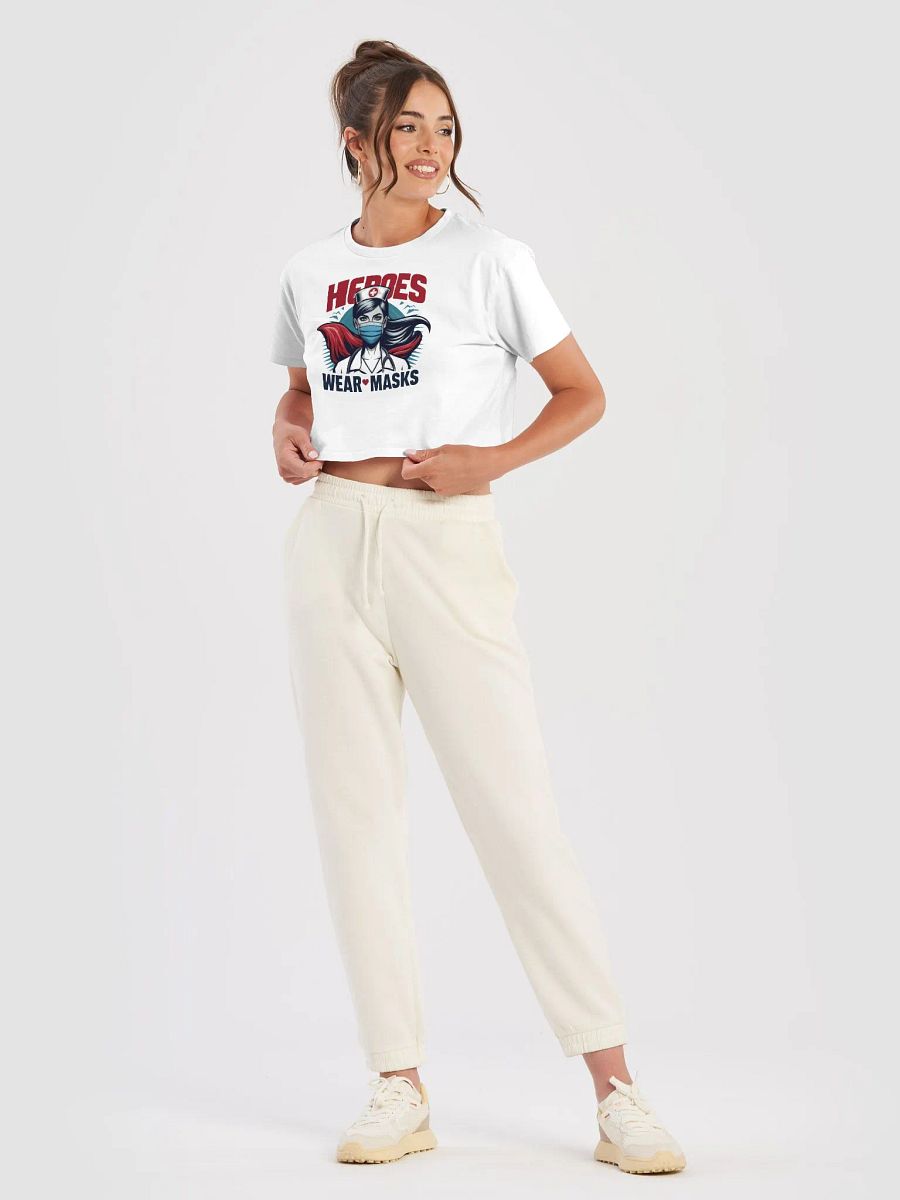 Superhero Healthcare Worker Crop Top product image (27)