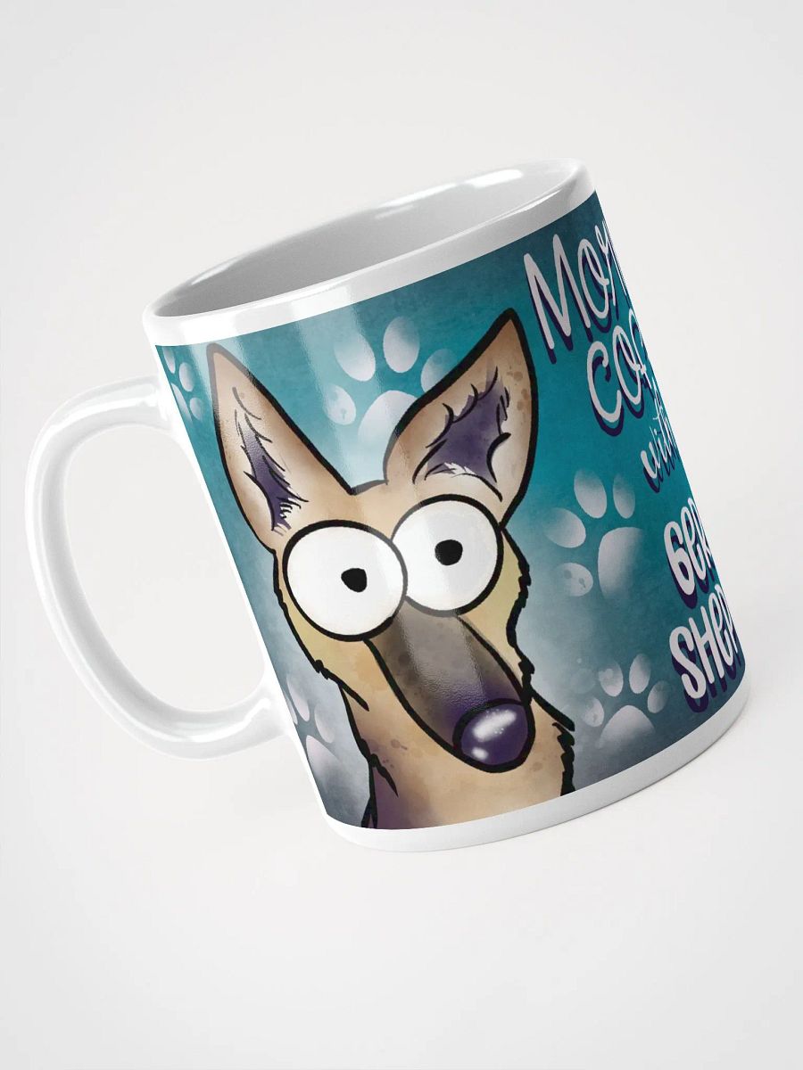 Morning Coffee With My German Shepherd Mug product image (5)