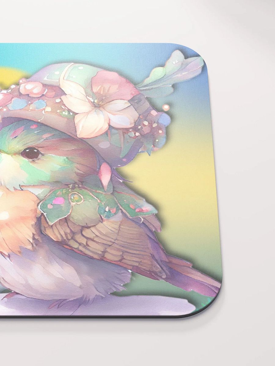 Fancy Bird Sitting in the Sun Mousepad product image (5)