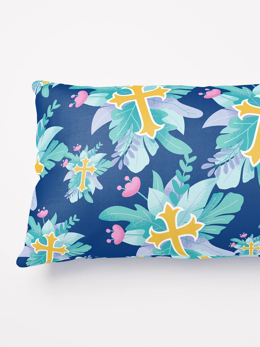 Floral Cross Patterned Pillow product image (4)