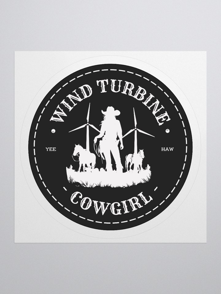 Wind Cowgirl Sticker product image (1)