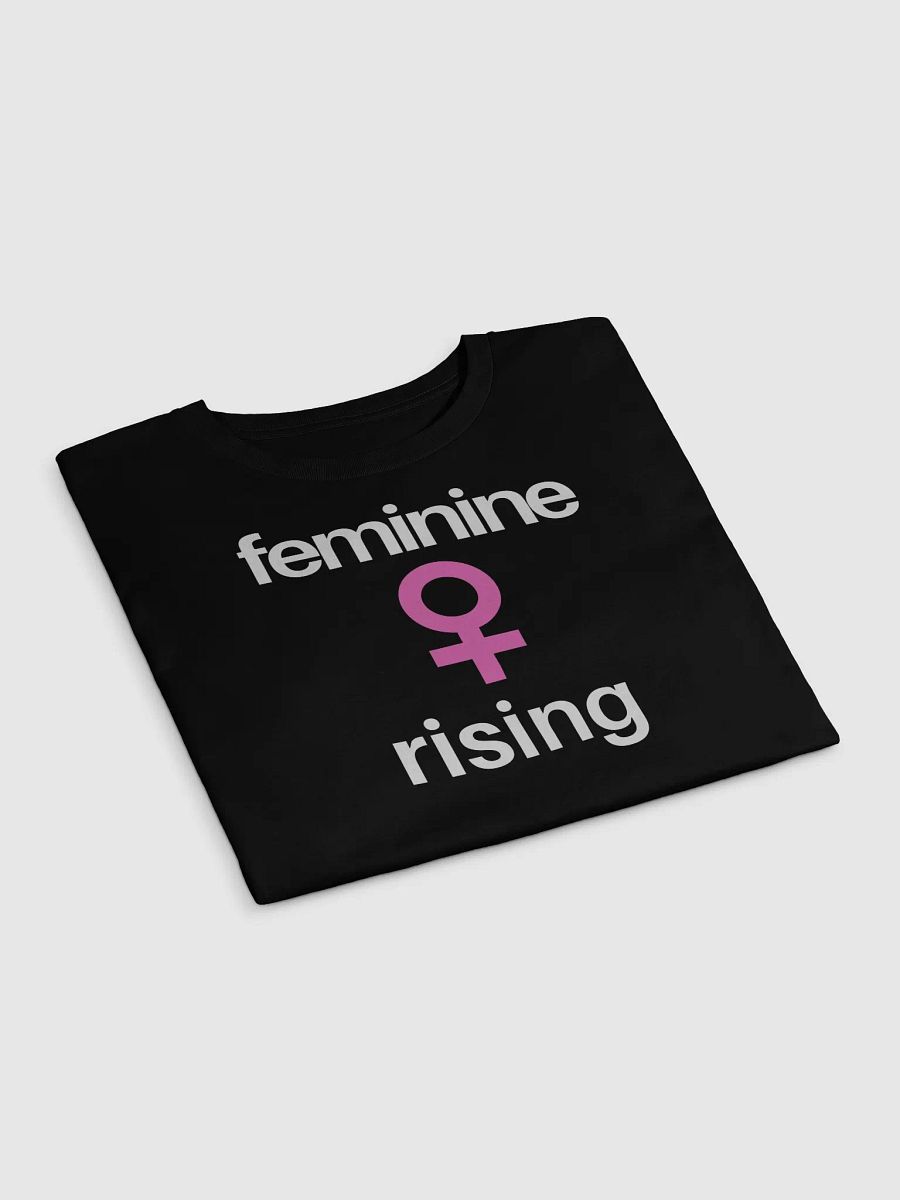 Feminine Rising Cropped Tee. (Pink) product image (19)