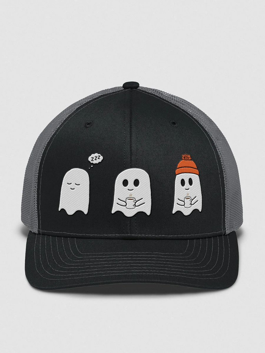 Sleepy Coffee Beanie - Ghost Evolution | Richardson Trucker Hat product image (1)