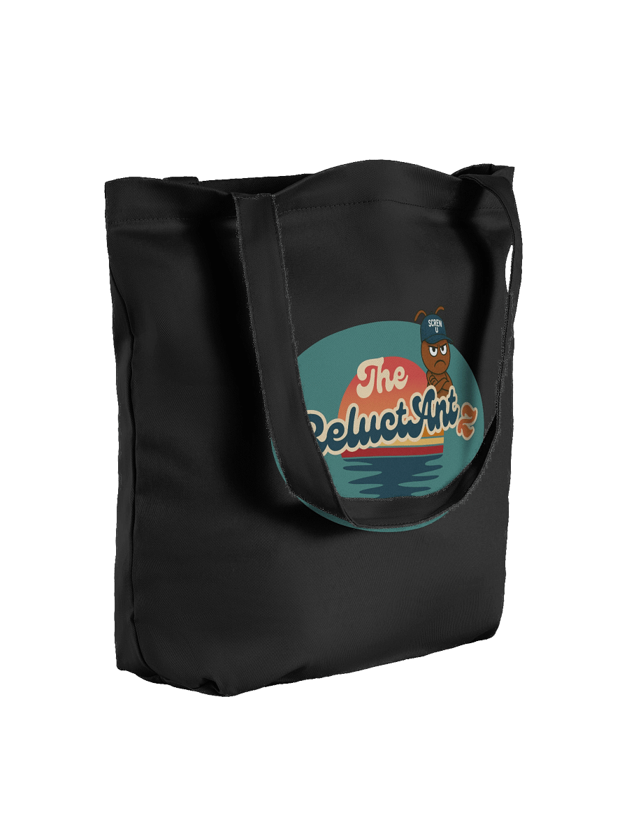 Screw U Tote Bag by The ReluctAntz - Black product image (4)