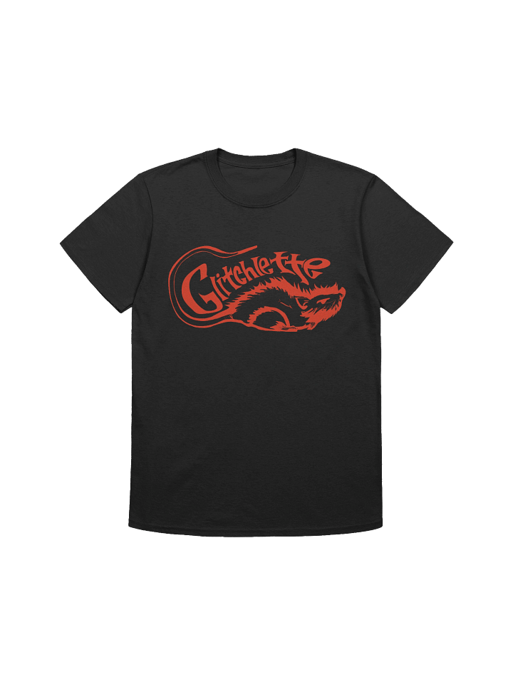 RAT LOGO Shirt in Black/Red (Online Exclusive) product image (1)