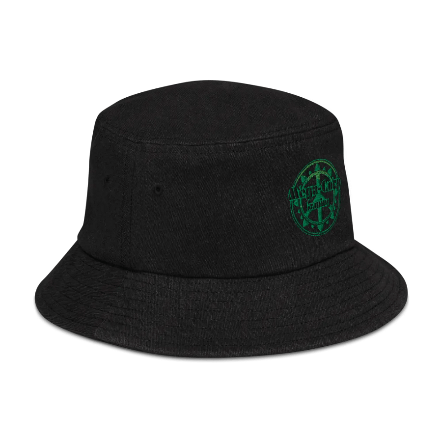 Mega-Corp Emblem Denim Bucket Hat product image (3)