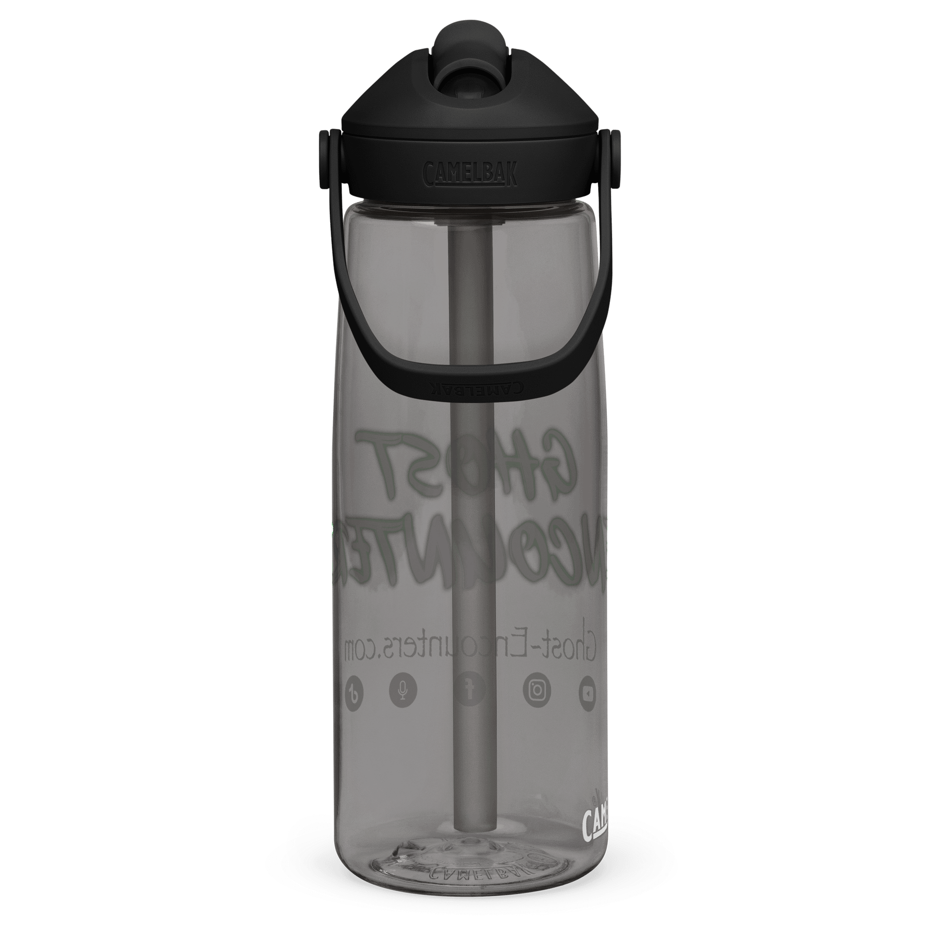 Ghost Encounters Flip Straw Water Bottle product image (4)