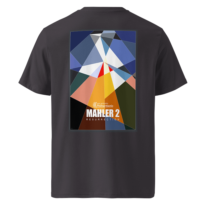 Resurrection Symphony Unisex Organic Ribbed Neck T-Shirt product image (1)