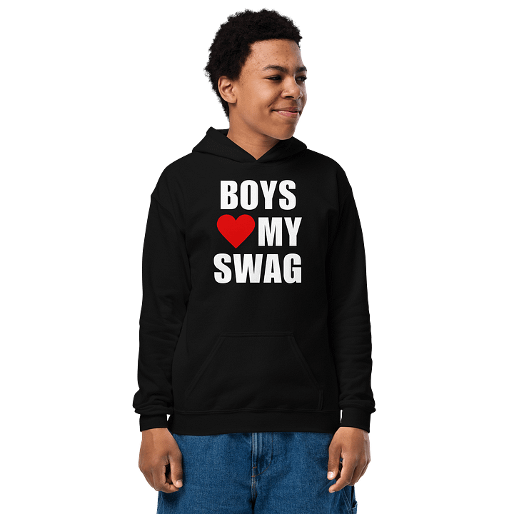 Boys Love My Swag Hoodie (Youth) product image (1)