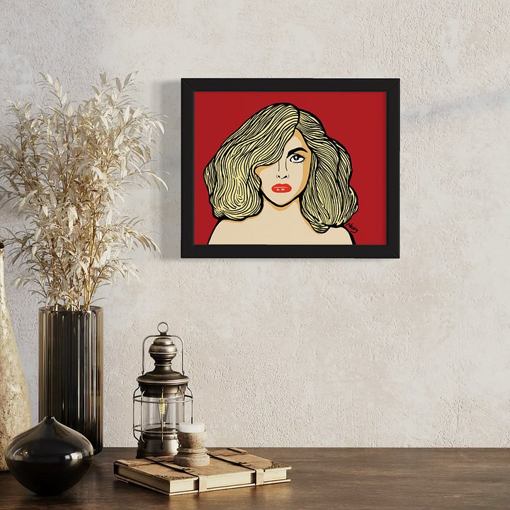 ICON SERIES - Gaga (Framed Matte Print) product image (2)
