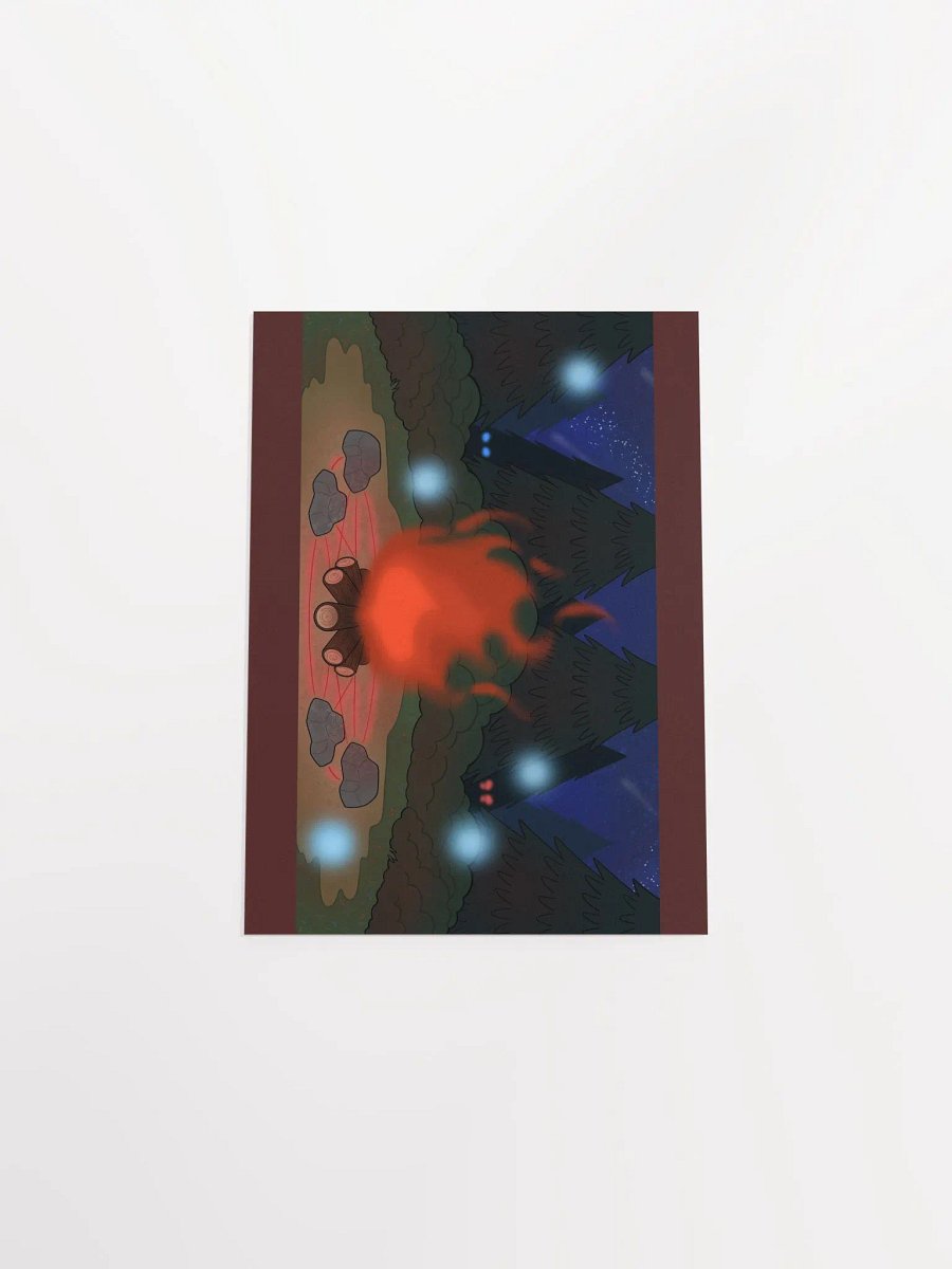 Enhanced Matte Paper Poster - Cryptid Summoning Circle - Full product image (4)