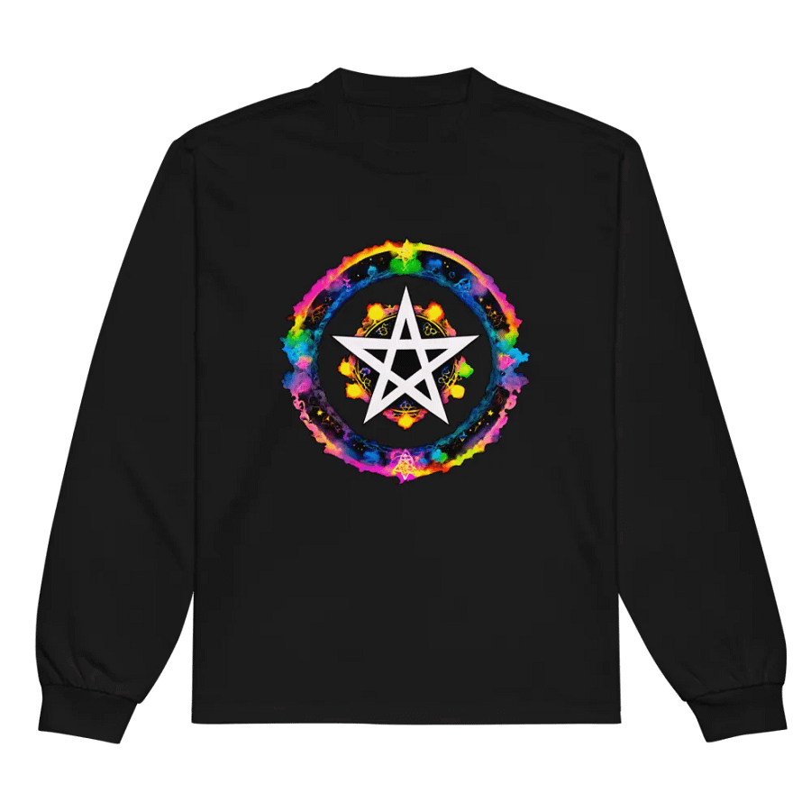 [Pentagram] Unisex Premium Heavyweight Long Sleeve Shirt product image (7)